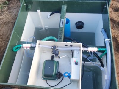 Монтаж септика